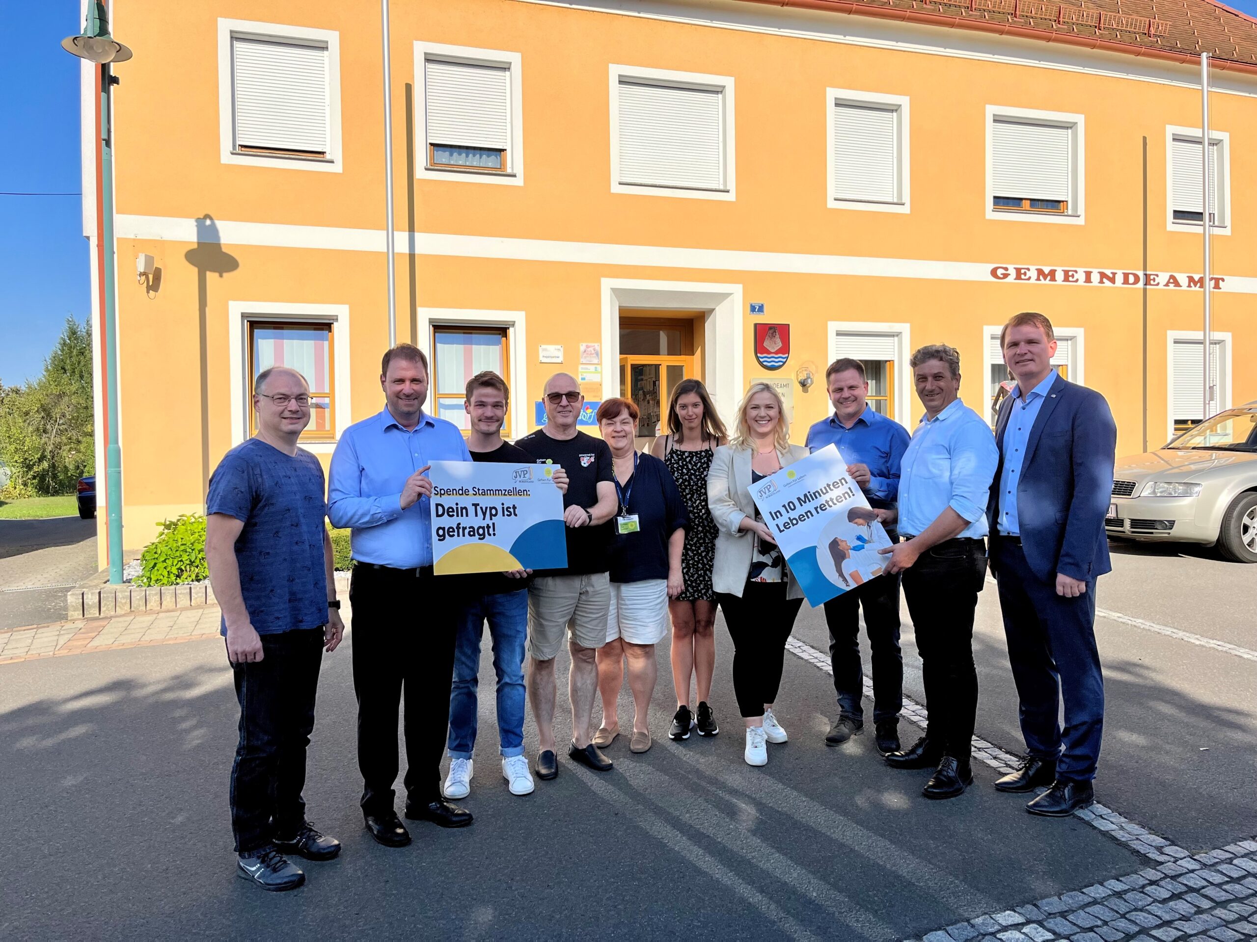 JVP Stammzellenspende Bezirk Jennersdorf JVP Stammzellenspende Bezirk Jennersdorf