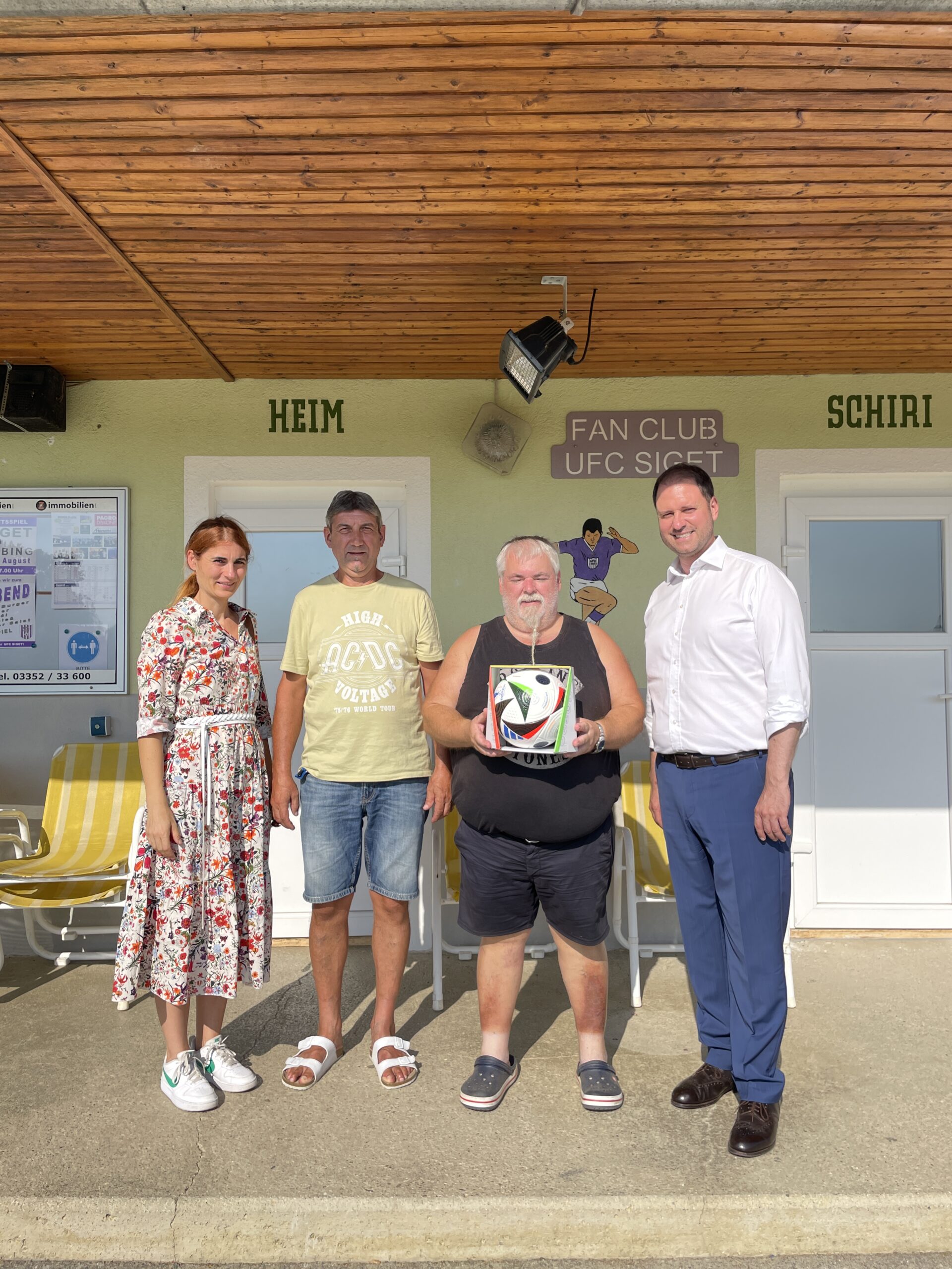 Sportplatz UFC Siget in der Wart Sportplatz UFC Siget in der Wart