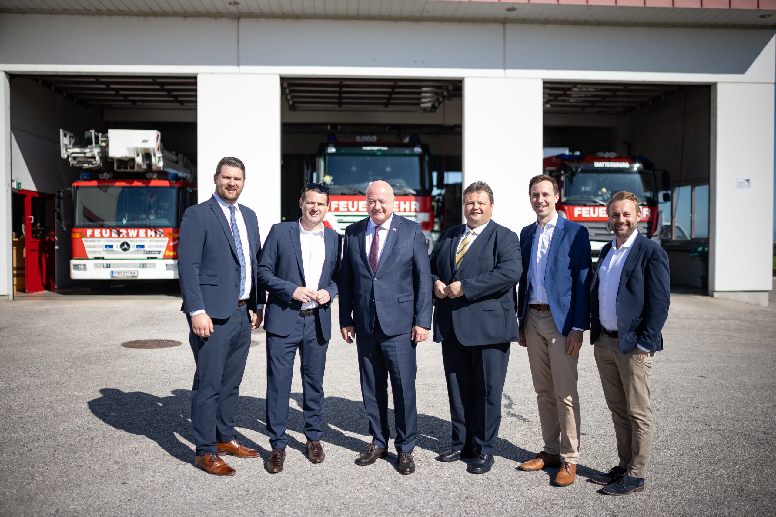 Besuch bei Bezirksfeuerwehrkommando in Mattersburg Besuch bei Bezirksfeuerwehrkommando in Mattersburg